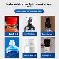 Machine de capsulage automatique multifonctionnelle en ligne à quatre roues pour bouchons à vis de bouteilles avec pompe à gâchette