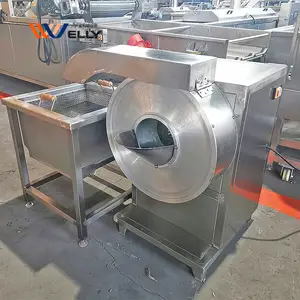 304 Stainless Steel Potato Chip Slicer French Fries Cutter Radish Cutting Machine Industry For Sale