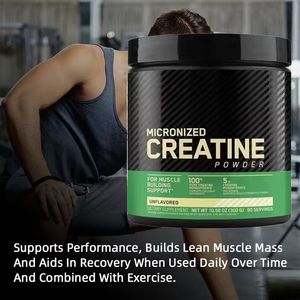 Bubuk <span class=keywords><strong>Creatine</strong></span> Monohydrate Greenpie Mendukung Pembentukan Otot, Kekuatan & Performa <span class=keywords><strong>Creatine</strong></span> Monohydrate Murni - Product Image 5