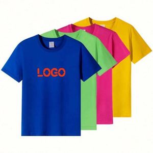 High Quality Custom Unisex <b>T</b>-Shirt Printing Plain Cotton Polyester Character Design 14 Colors Eco-Friendly Blank Tee Shirt Sale - Product Image 4