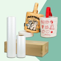 Rouleau de Film PET DTF Hot Peel 60cm 30cm 33cm transfert de chaleur brillant/mat pour vêtements 24 pouces 35cm 42cm papier 75U