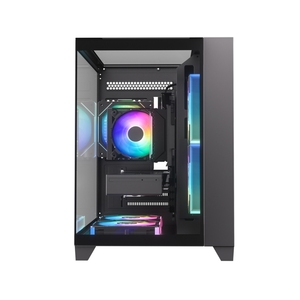 Boîtier <span class=keywords><strong>PC</strong></span> Gaming Mini M-ATX en Gros, Boîtier d'Ordinateur Fishtank & Tour 4PCI, Cabinet <span class=keywords><strong>PC</strong></span> Gaming Mini 0.50mm SPCC pour <span class=keywords><strong>PC</strong></span> Préassemblés - Product Image 4