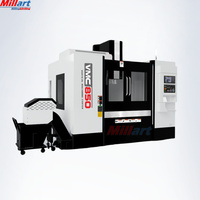 Centre d'usinage vertical de haute précision VMC850, prix usine, machine de fraisage CNC pour le traitement des métaux