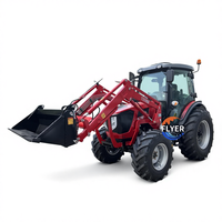 Équipement agricole Coc/ce, tracteur à 4 cylindres, 90 CV, avec cabine