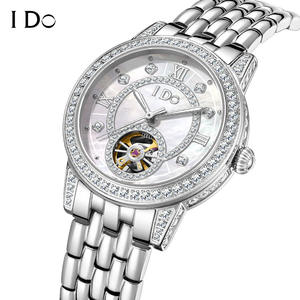 Reloj de pulsera para mujer, automático, mecánico, resistente al agua, con esqueleto, venta al por mayor - Product Image 3