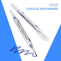 Stylo marqueur de peau chirurgical professionnel stylo marqueur de peau permanent stérile médical marqueur chirurgical stylo de peau stérilité médicale