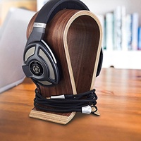 Pemegang Headset Desktop kenari dengan beberapa model hadiah ulang tahun terbaik kerajinan kayu kotak kayu & tanda dinding