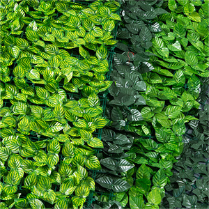 Cerca De Malha De Folha De Simulação Cerca Decorativa De Folha Verde <span class=keywords><strong>Artificial</strong></span> Para Decoração - Product Image 3