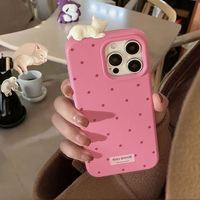 Coque de téléphone portable de haute qualité, mignonne, en 3D, résistante aux chocs et aux chutes, pour iPhone 16 Plus 15 14 13 12 11 Pro Max