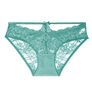 25 خريف جديد مثير الدانتيل الظهر جوفاء من الملابس الداخلية الأنيقة النقية الإناث إغراء حار رغبة نقية للف الأرداف ملخصات - Product Image 4