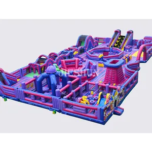 Giant commercial inflatable indoor outdoors theme park inflatable amusement playground