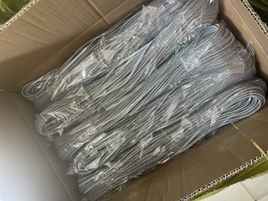 Özelleştirilmiş elmas halat 6mm 4-row/5-row kristal pamuk çekirdek boru halat kadın ayakkabı konu - Product Image 6