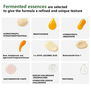 Crème Visage Fermentée de Luxe au Pro-Xylane 30% Anti-Âge Hydratant Premium Parfum Bois d'Agar et Rose pour Coffret Cadeau de Fêtes - Product Image 2