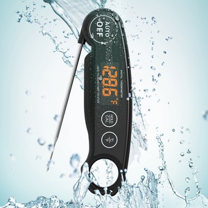 Thermomètre de barbecue Juxing à affichage numérique électronique rechargeable avec sonde en acier inoxydable, modèle DT-98, en promotion - Product Image 2