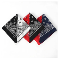 Bandana Triangle Paisley Unisexe pour Moto, Travail, Gym, Yoga, Foulard, Bandeau, Chapeau de Tête, Accessoire Cheveux pour Voyage en Plein Air et Usage Quotidien