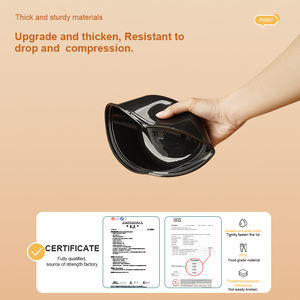 Одноразовая пластиковая тарелка TeGuan из пищевого пластика, экологичная, для салатов и супов, с возможностью индивидуального заказа, пригодная для микроволновой печи, современная упаковка для кемпинга - Product Image 3