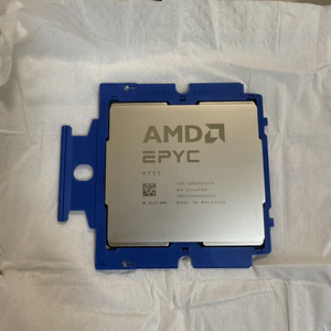 โปรเซสเซอร์ EPYC Turin 9755 128 คอร์ 256 เธรด ความเร็วพื้นฐาน TDP 500W SP5 9005 EPYC 9755 - Product Image 1