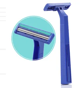 OEM Twin Blade Disposable Razor with Lubricating Strip/maquinilla de afeita