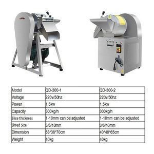 Máquina Cortadora de Frutas y Verduras Industrial, Cortadora Eléctrica de Cebolla, Cebollino y Verduras Chinas - Product Image 3