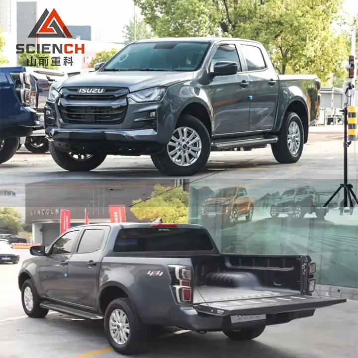 Produto mais vendido para ISUZU Pickup Truck Diesel 4x4 Usado Camionetes Caminhão Elétrico 4x4 Mini Pickup para venda