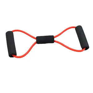 elastic resistance back stretch band pull rope lightweight 8 shape Female fitness yoga products resistance band