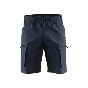 BLAKLADER - 144918458699C60 Service shorts stretch Dark <b>navy</b>/Black - EAN 7330509535837 <b>WORK</b> <b>TROUSERS</b> <b>WORK</b> SHORTS - Product Image 1