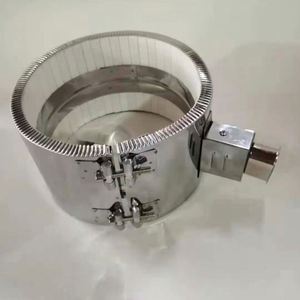 Bande chauffante industrielle en céramique avec coque en acier inoxydable 650 ° C Max - Product Image 3