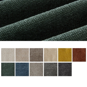 Wrinkle Resistant Linen Look <b>Polyester</b> <b>Fabric</b> Multi Color for Sofa Chair Home Use - Product Image 1