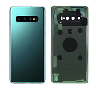 Para Samsung Galaxy S7 S8 S9 S10 S10 Plus, cubierta trasera de cristal para batería, carcasa de puerta trasera para Samsung S7 S8 S9 S10, cristal trasero