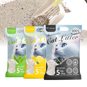 Best-Selling Free Samples 0.5-4mm 99% Antibacterial Lock Strong Ball Shape Bentonite <b>Cat</b> Litter - Product Image 1