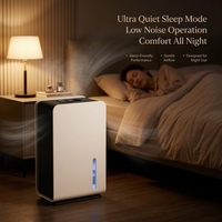 Déshumidificateur purificateur d'air MD823B, élimination automatique de l'humidité, réservoir d'eau de 3,2 L pour la maison, en vente