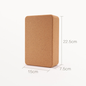 Bloques de Yoga de Corcho Natural Reciclado, Ecológicos, de Alta Densidad, Semicirculares, con Logotipo Personalizado, Material de Corcho para Equilibrio - Product Image 2
