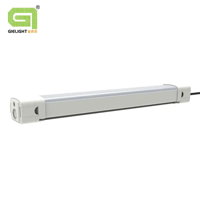 Tempat parkir LED IP65 140lm/w Linear uap cahaya ketat gudang US stok tersedia 4FT 8FT