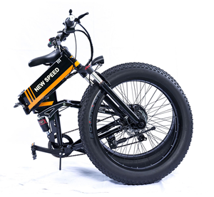<span class=keywords><strong>Vélo</strong></span> <span class=keywords><strong>électrique</strong></span> pliable <span class=keywords><strong>à</strong></span> gros pneus, VTT avec batterie intégrée, moteur sans balais, cadre en alliage d'aluminium, <span class=keywords><strong>roues</strong></span> de 26 pouces, pour adultes - Product Image 2