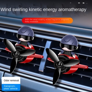 Purificador de aire de aromaterapia para coche para <span class=keywords><strong>hombre</strong></span> y mujer, Perfume de coche para astronauta, salida de energía cinética, accesorios de fragancia para vehículo, adornos - Product Image 2