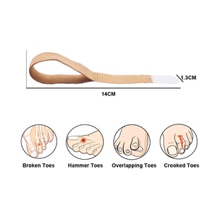 Copain Finger Wraps Finger Loops Bandes <span class=keywords><strong>pour</strong></span> <span class=keywords><strong>Cassé</strong></span> Réglable <span class=keywords><strong>Doigt</strong></span> Attelle Wrap Tissu Toe Splint Wraps Toe Bandages Rembourrés - Product Image 4