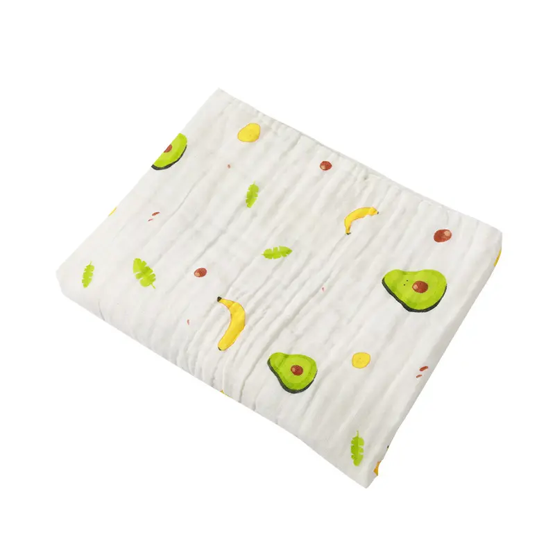 4 layers of high-density cotton baby gauze bath towel for children baby covered with newborn summer cool cover and newborn soft