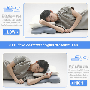 आरामदायक आर्थोपेडिक दर्द राहत गर्दन समर्थन नींद तकिया समायोज्य स्लीपर विरोधी स्लर गर्भाशय ग्रीवा स्मृति फोम बिस्तर तकिया - Product Image 5