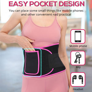 Faja Deportiva Ajustable de Alta Calidad para Moldear el Cuerpo Postparto, con Doble Cinturón y Cierre, Venta al Por Mayor de Fábrica - Product Image 2