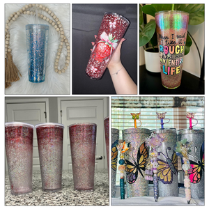 Vaso de Plástico Transparente Reutilizable de 24 oz para Hacer Bolas de Nieve, con Tapas y Pajita, Regreso a Clases, Ecológico, Apto para Lavavajillas - Product Image 6