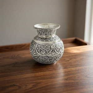 Kalash con Tallado Floral Fino - Product Image 4