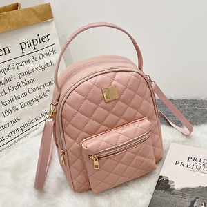 Ba lô nhỏ Bán buôn phụ nữ schoolbag hình thoi công suất lớn Vai giá rẻ sling Túi cho phụ nữ - Product Image 3