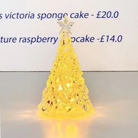 Weihnachten Eis Berg Stern Baum Nachtlicht Kreative Raum dekoration Atmosphäre Lampe Weihnachts dekoration Lieferungen