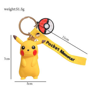 Llavero con Figura Mini 3D de PVC de Pokémon, Pokeball, Pikachu, 8 Colores, Nuevo Diseño, Alta Calidad - Product Image 2