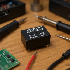 Relais de signalisation ZETTLER AZ9481-1AE-5D 5V SPST jusqu'à 2 ampères - Product Image 2