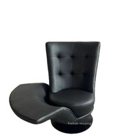 Fauteuil individuel pivotant électrique en bois, design moderne de luxe léger, style italien, pour salons de villa - Modèle Chaise