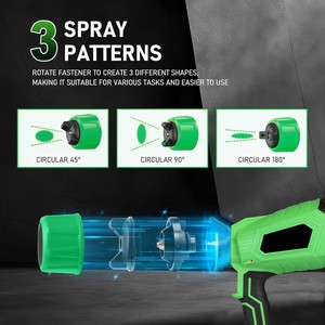 Pistola de Pintura Inalámbrica de 20V con Función de Alimentación CPS-20B-2, Pulverizador de Pintura Inalámbrico CPS-20B-2 - Product Image 3