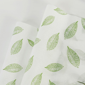 Custom Logo Printed Tissue Paper Decorative Copy Paper For Apparel Clothing Shoes Packing Wine Gift Wrapping Packaging Paper