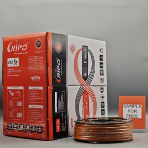 Cable UTP CAT5e de Cobre Desnudo Sólido para Interiores, 23AWG, 0.53mm, 0.55mm, 0.57mm - Product Image 2