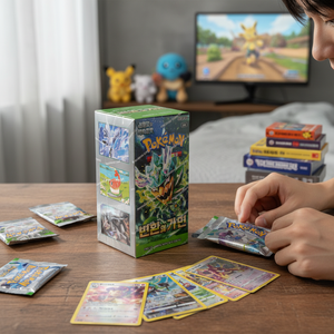 Boîte de boosters de cartes Pokémon Masque de Transformation Twilight Masquerade, fabriquée en Corée, en carton - Product Image 3